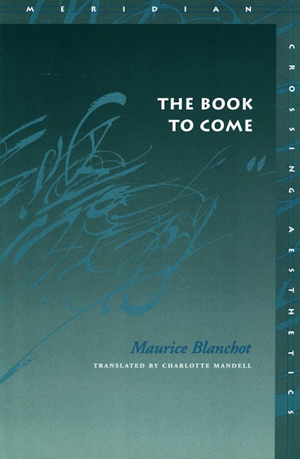 Book cover image for The Book to Come ISBN: 9780804742245
